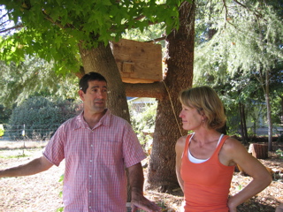 Emtu Estate Winery:  John and Chris Mason